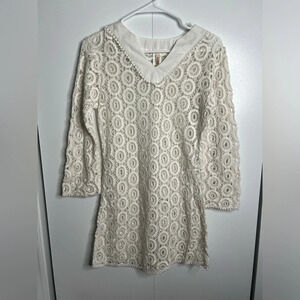 Anthropologie Raga - 100% cotton Crochet Dress - NWOT Small